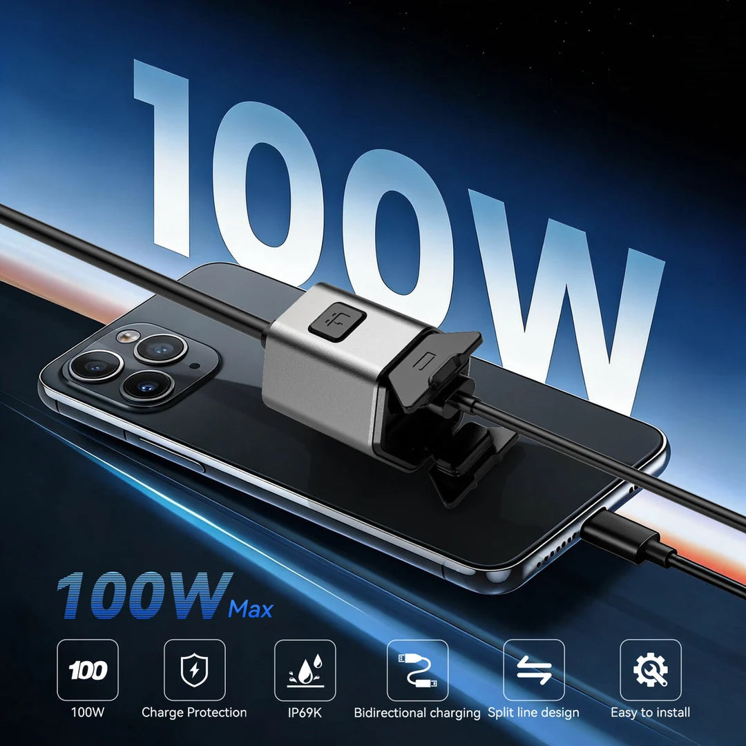 MT100 Motorcycle Bi-Directional Battery Charger - Wadamart