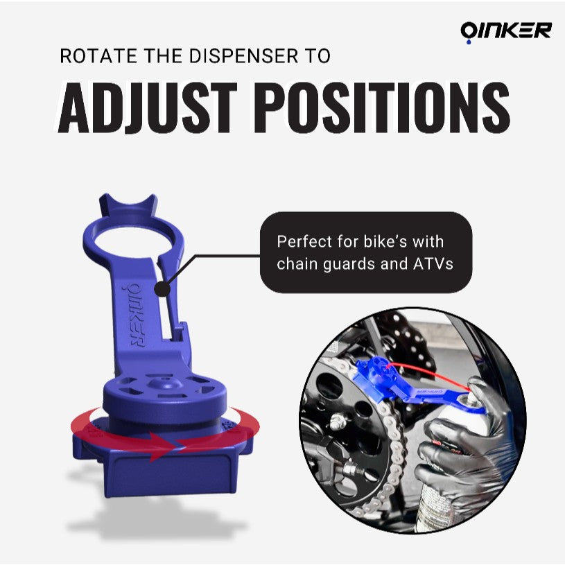 OINKER Motorcycle Chain Lube Tool for Dirt Bike & Motorbike Maintenance - Wadamart