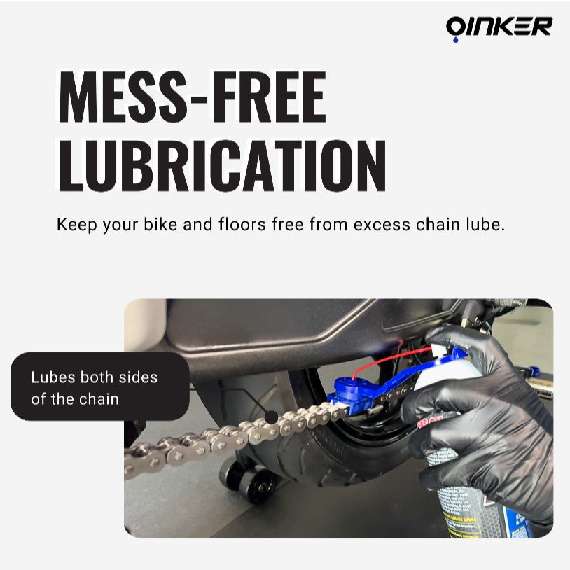 OINKER Motorcycle Chain Lube Tool for Dirt Bike & Motorbike Maintenance - Wadamart
