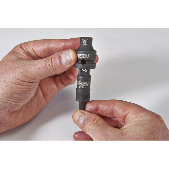 Quick Locking Socket Adaptor, Length 3" - Wadamart