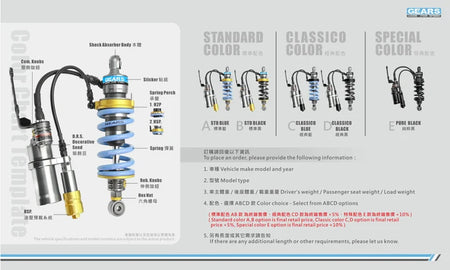 HARLEY DAVIDSON Touring/Flhtk (14~) H2P Rear Suspension - Wadamart