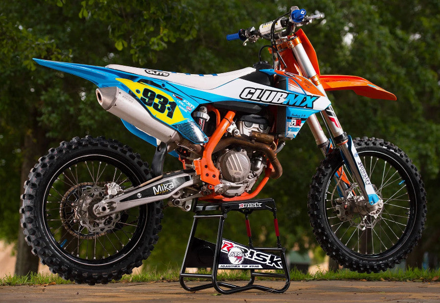 Risk Racing Adjustable Top Magnetic Motocross Stand Original - Wadamart