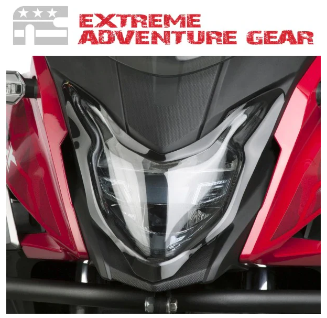 HONDA CB500X (2019-) Extreme Adventure Gear Polycarbonate Headlight Guard - Wadamart