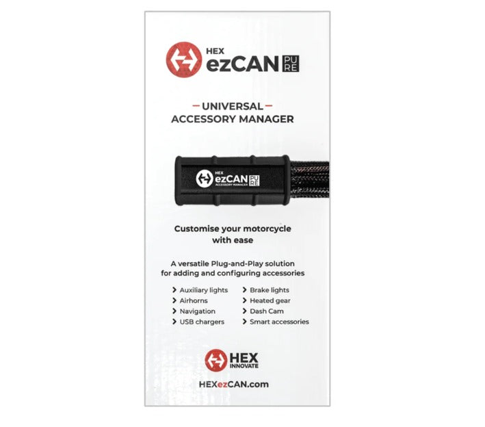 HEX ezCAN PURE Plug & Play Universal Accessory Manager - Wadamart