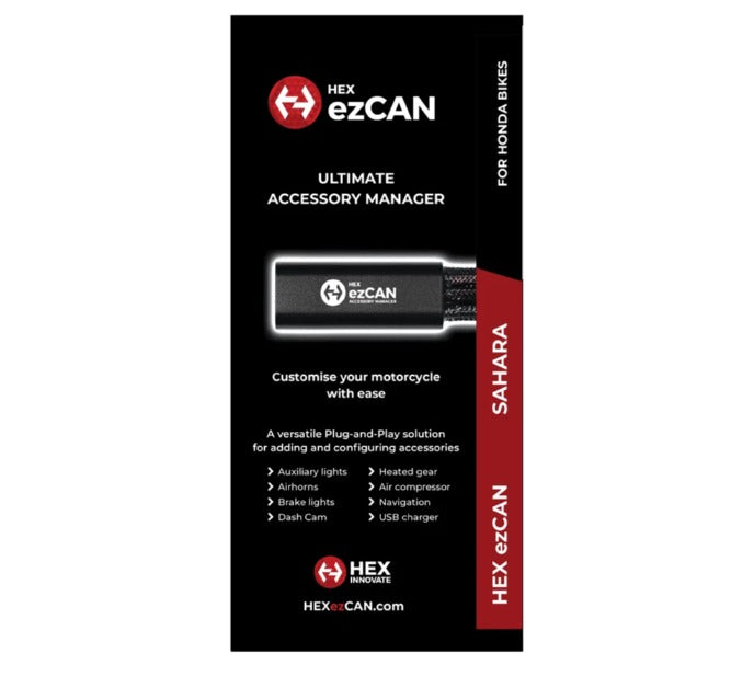HEX ezCAN Sahara Honda CAN Bus Accessory Manager - Wadamart