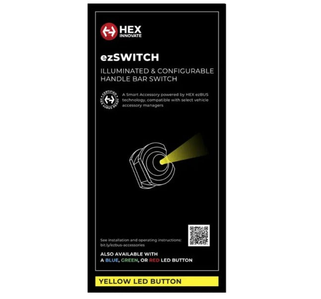 HEX ezSWITCH KIT with Coloured LED Accessory Switch - Wadamart