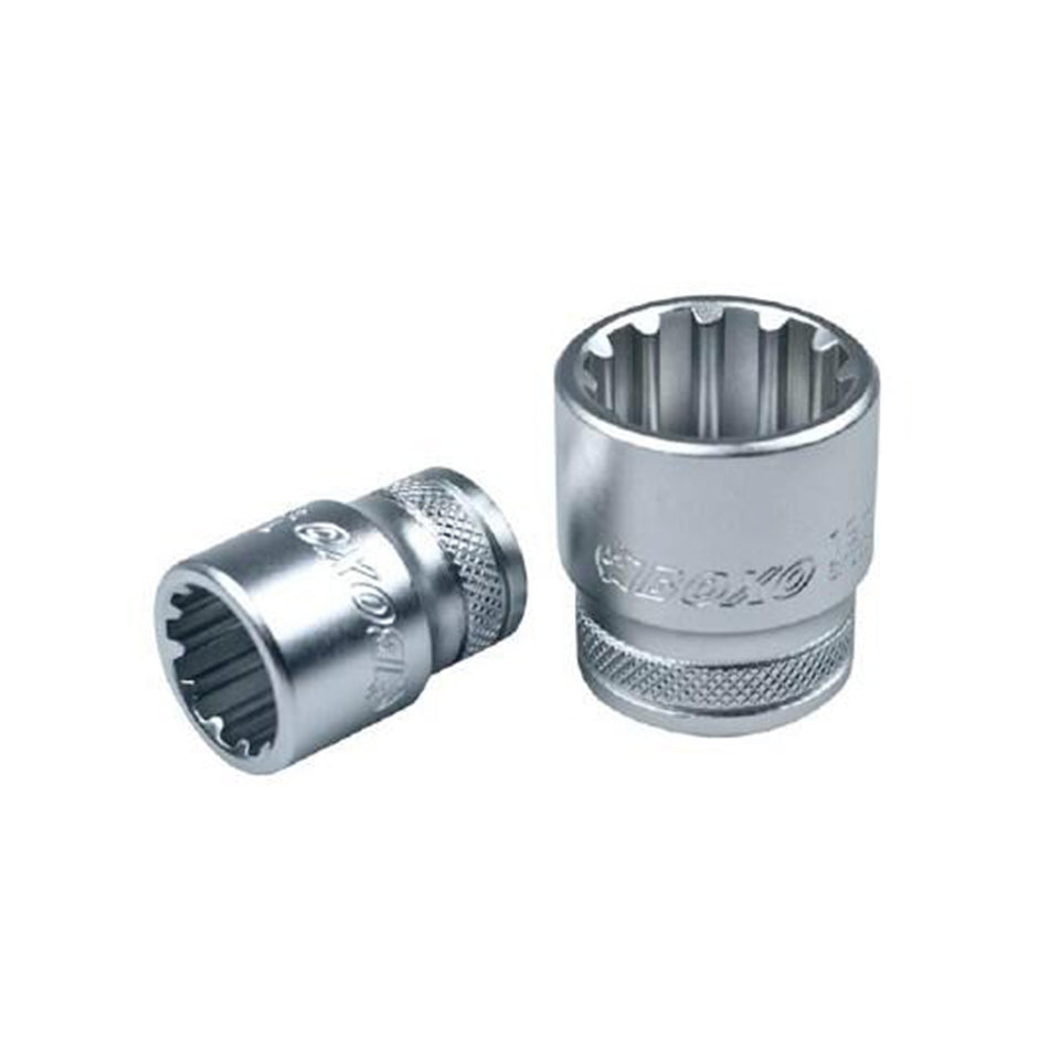 1/4" Dr. Spline Socket w/ Frosty Finish - Wadamart