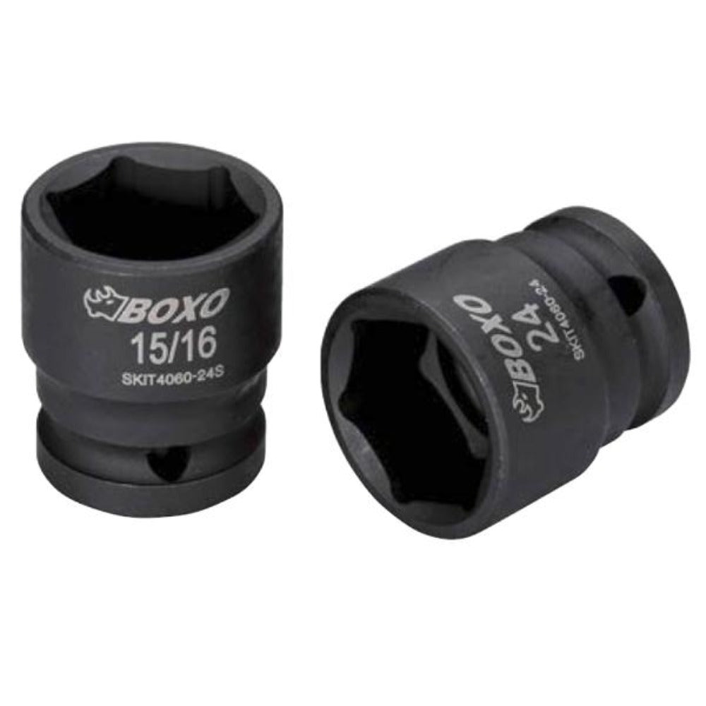1/2" DR. 6PT Impact Socket - Wadamart