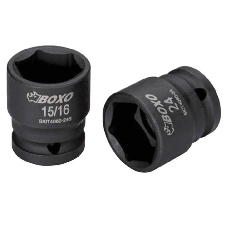 1/2" DR. 6PT Impact Socket - Wadamart