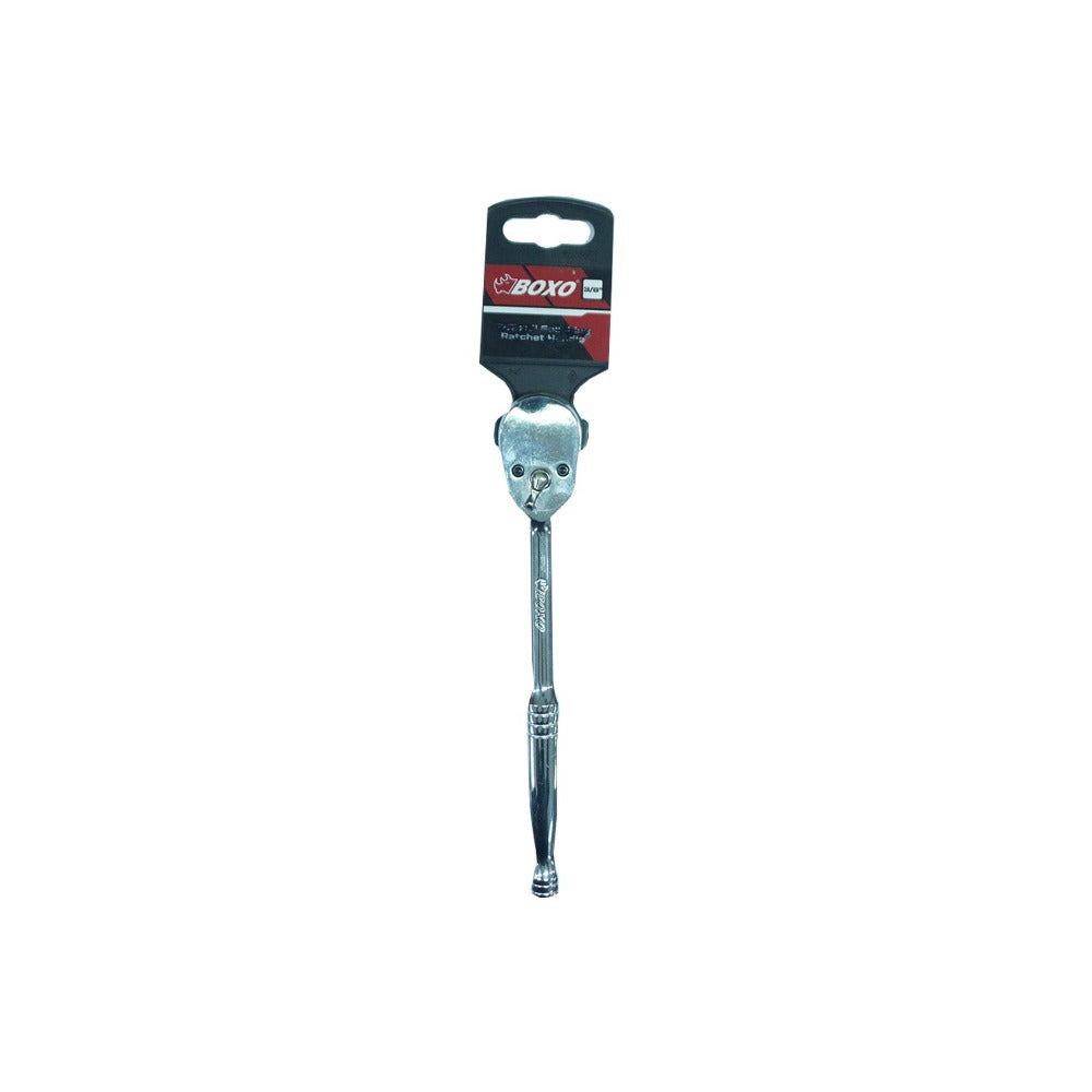 3/8" Dr. 36T Pear Head Ratchet Chrome Handle - Wadamart