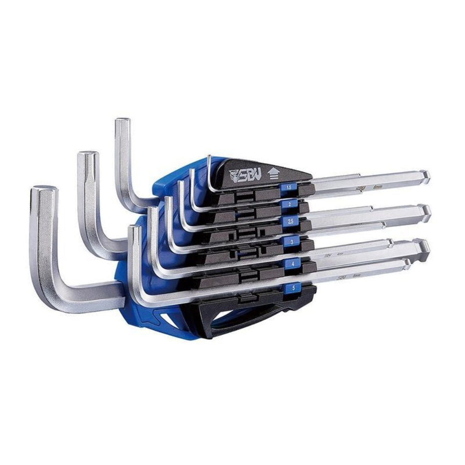 Extractor Hex Key Set (Extra Long) - 9 pcs - Wadamart