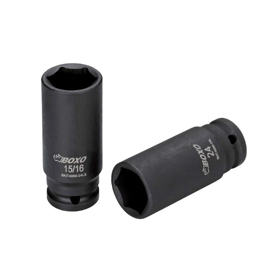 1/2" Dr. 6PT Deep Impact Socket - Wadamart