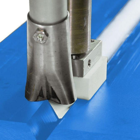 V Welding Shoe with holder for Munsch Extruder MAK 18 - MAK 25 & SKR - Wadamart