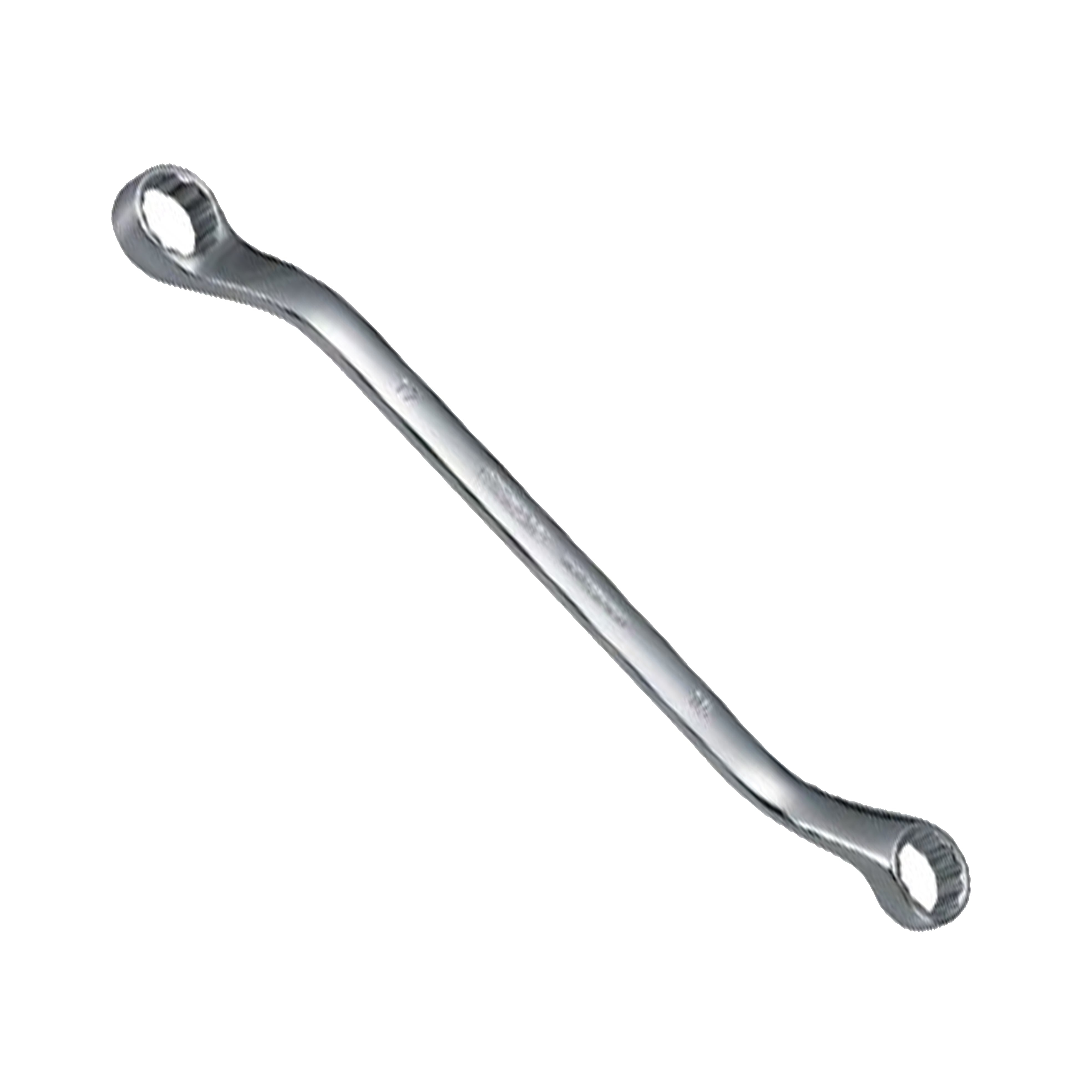 Double Ring Wrench 45° Offset 10x11mm W/ Frosty Finish - Wadamart